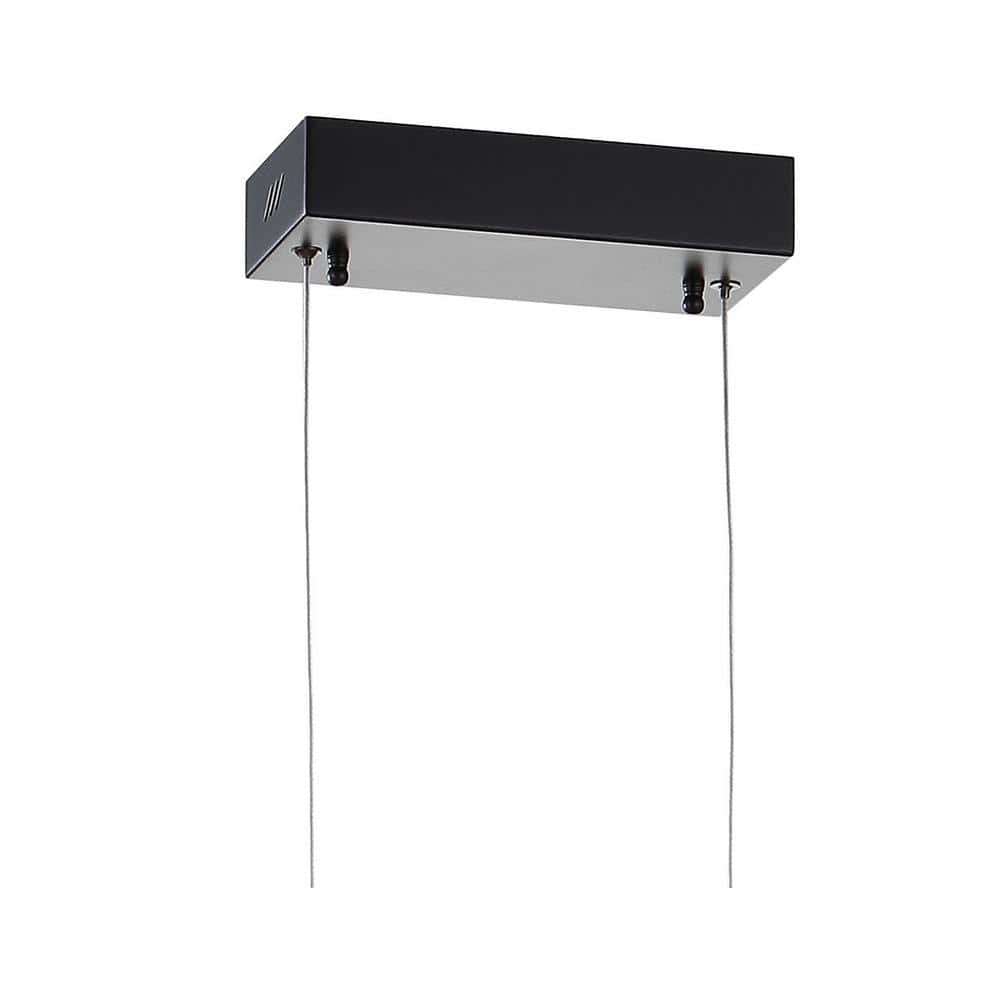 Roxanna 41.5" Black LED Linear Pendant Light