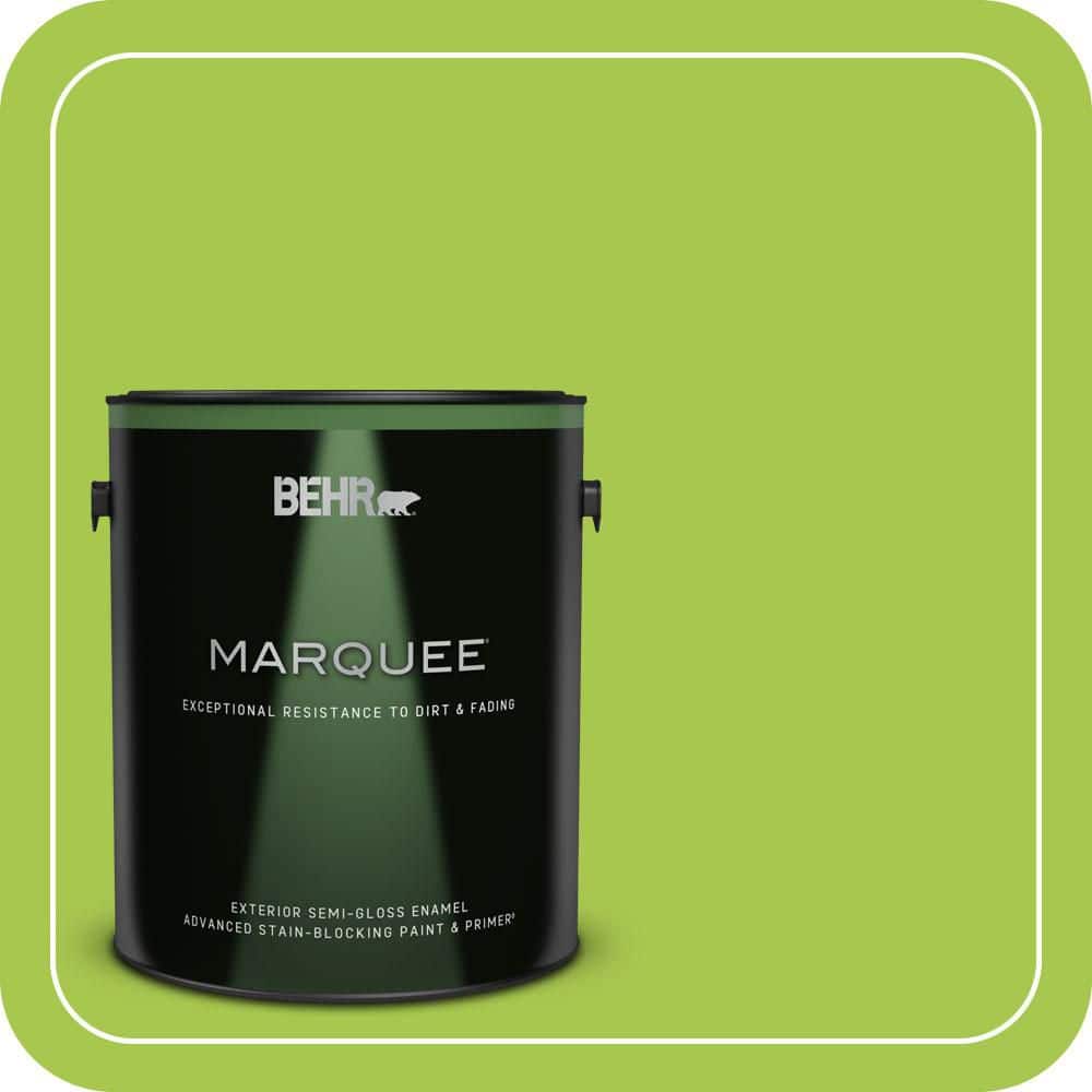 1 gal. #420B-5 Sweet Midori Semi-Gloss Enamel Exterior Paint & Primer product image for price tracking