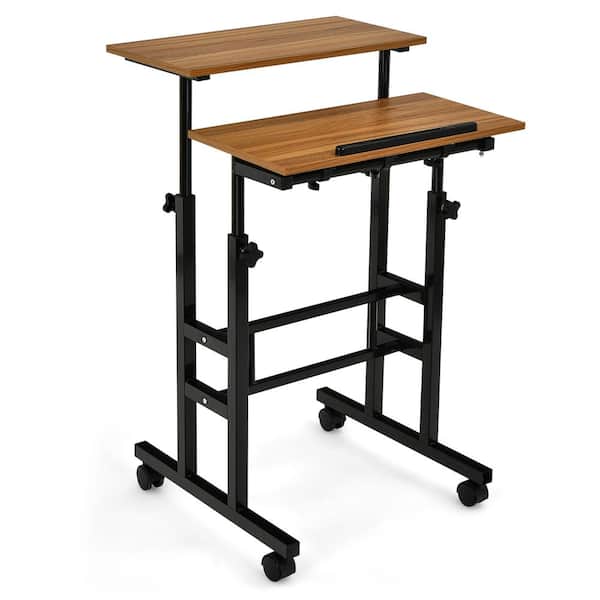 Casewilla Mobile Stand Holder for Table with Adjustable Height