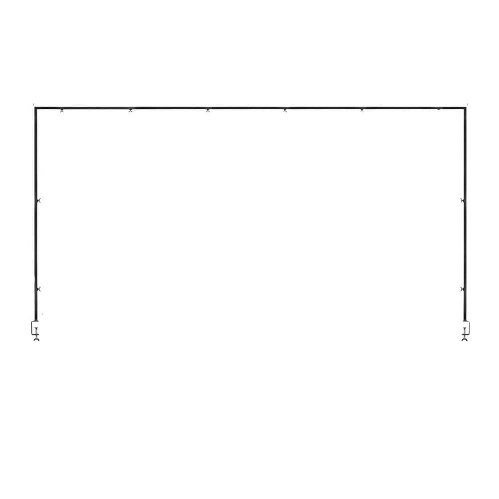 46 x 98 Black Metal Arbor Adjustable Table Rod Stand with Clamps for Wedding Birthday Party Decorations price history on PriceWatchPro