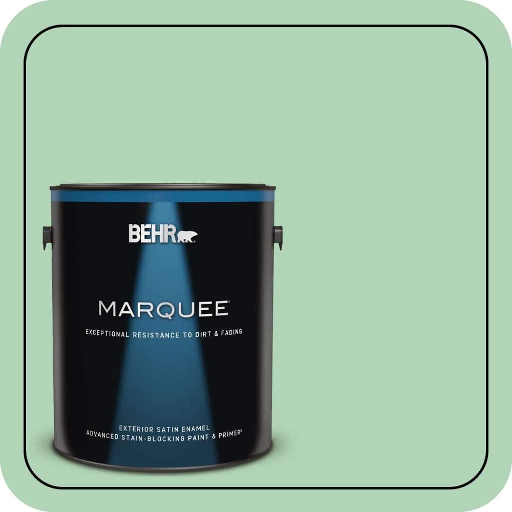 1 gal. #M410-3 Enchanted Meadow Satin Enamel Exterior Paint & Primer price history on PriceWatchPro