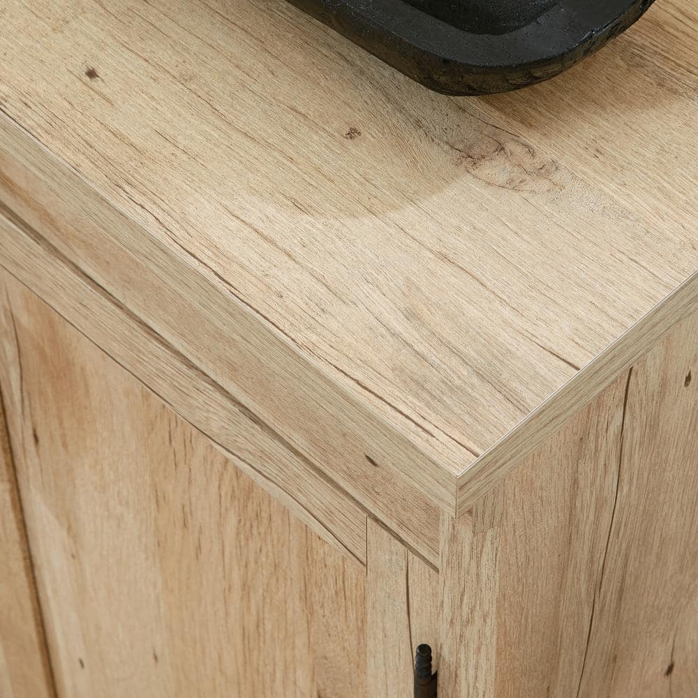 Prime Oak 2-Door Office Storage Cabinet with Adjustable Shelf