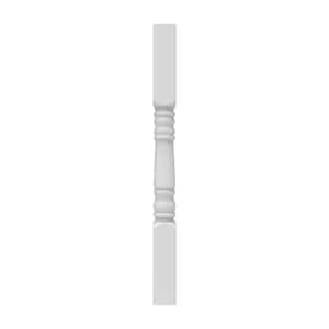 4 in. x 48 in. White Newel Turned Post Sleeve