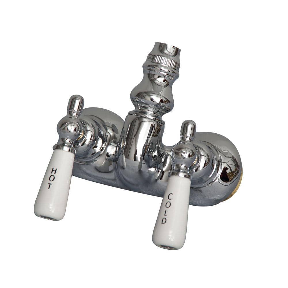 Polished Nickel Wall Mounted Traditional Brass Faucet