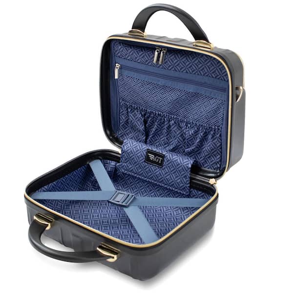 American Green Travel Melrose S 2-Piece Black Carry-On Weekender