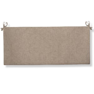 Sahara Rectangular Bench/Porch Swing Cushion in Beige