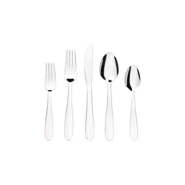 StyleWell 20-Piece Stainless Steel Modern Flatware Set (Service for 4)