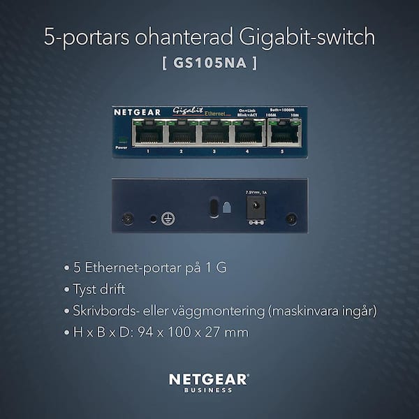 5 Port Gigabit Switch