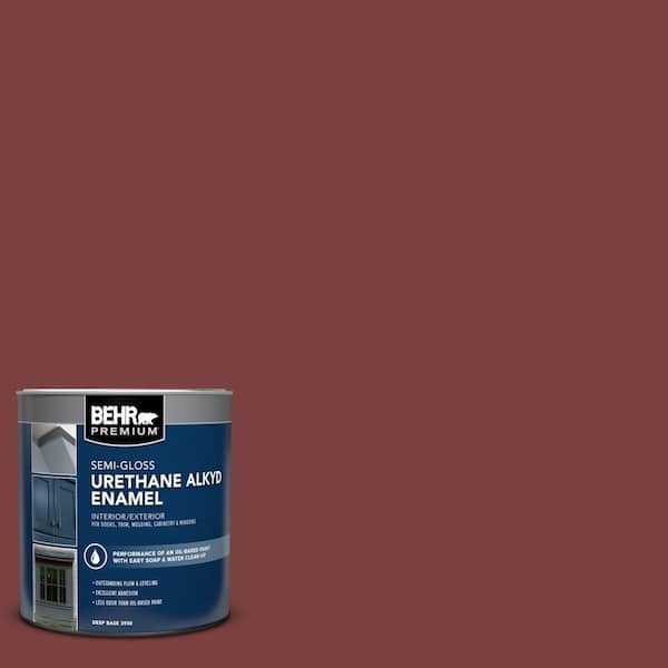 1 qt. Home Decorators Collection #HDC-CL-11 January Garnet Semi-Gloss Enamel Urethane Alkyd Interior/Exterior Paint