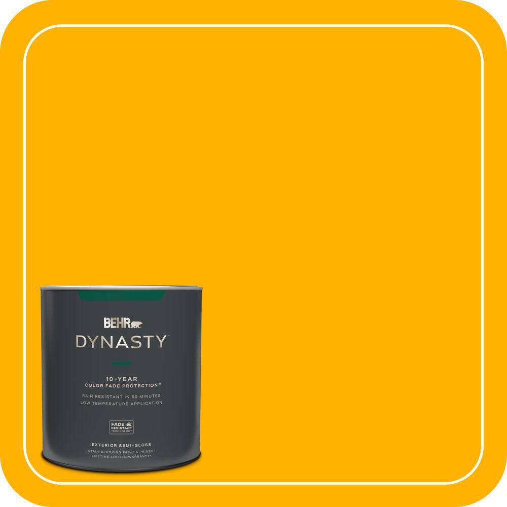 1 qt. #310B-7 Saffron Thread Semi-Gloss Exterior Stain-Blocking Paint & Primer price history on PriceWatchPro