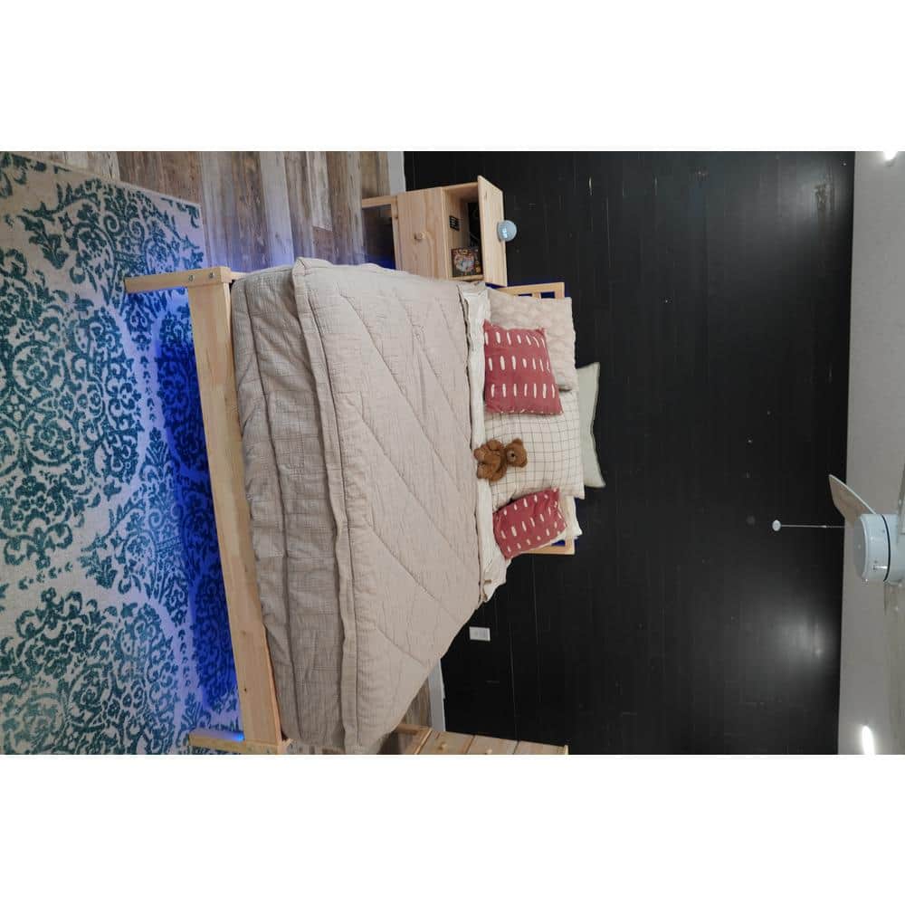 Black Ice Patina Reclaimed Wood Peel & Stick Wall Planks - 10 Sq. Ft.