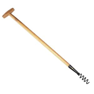 40 in. L Cork Screw Weeder with 35 in. L Long Handle