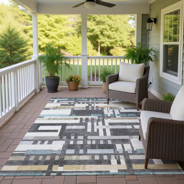 Addison Rugs Chantille Machine Washable Indoor/Outdoor Abstract