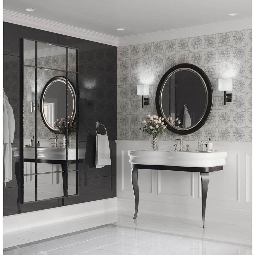 Metro Polished Chrome Wall Sconce with Linen Shade