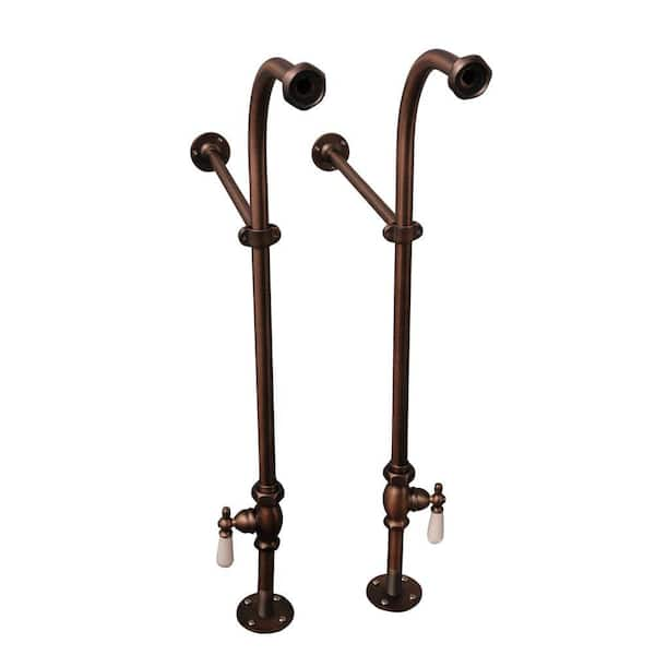 Beecher 60″ Cast Iron Roll Top Tub Kit – Oil Rubbed Bronze