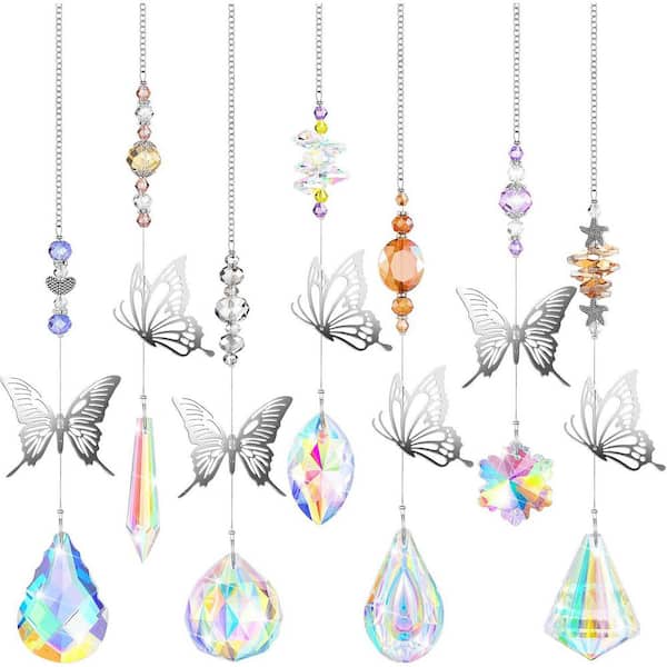 7 Pieces Crystals Suncatcher