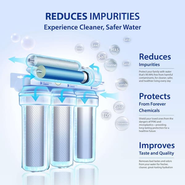 Essence Premium Quality 5-Stage Under-Sink Reverse Osmosis Drinking Water Filter System Essence Premium Quality 5-Stage Under-Sink Reverse Osmosis Drinking Water Filter System