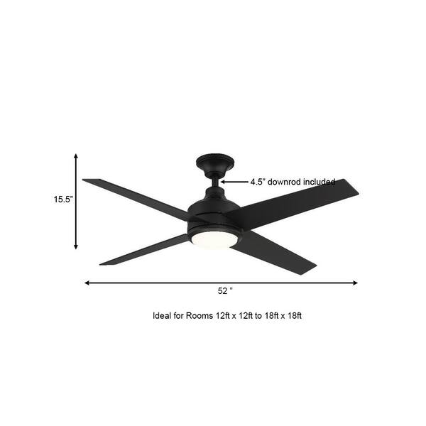 Mercer Led 52 Inch Ceiling Fan Installation | Shelly Lighting