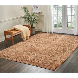 Somerset Latte 8 ft. x 11 ft. All-over design Contemporary Area Rug