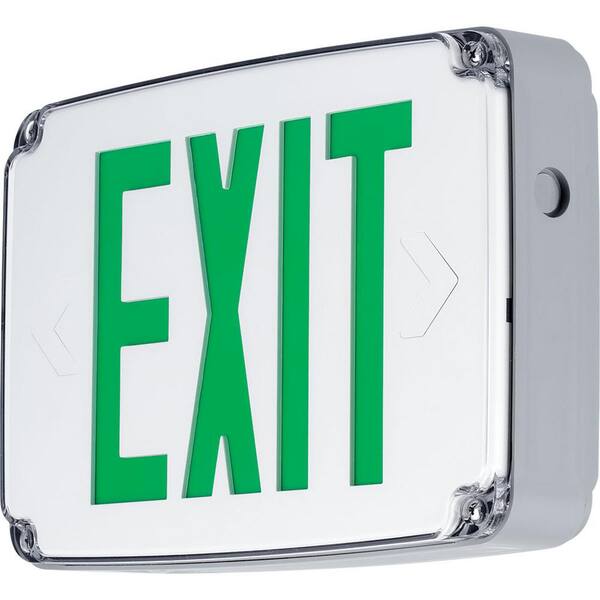 battery powered exit signs home depot