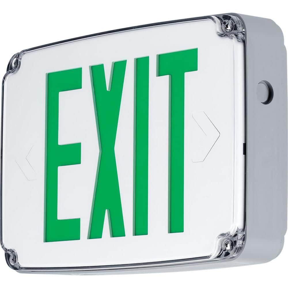 battery operated exit sign grainger