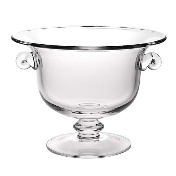 Badash Crystal Champion 11 in. Clear European Mouth Blown Handmade Crystal Bowl