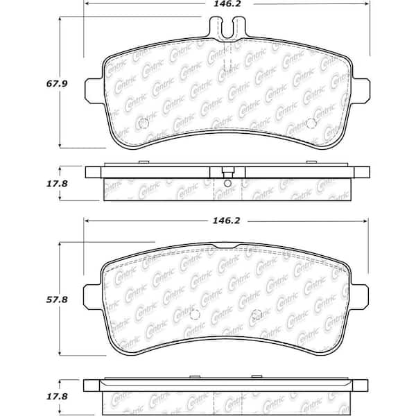 Centric Parts Disc Brake Pad Set