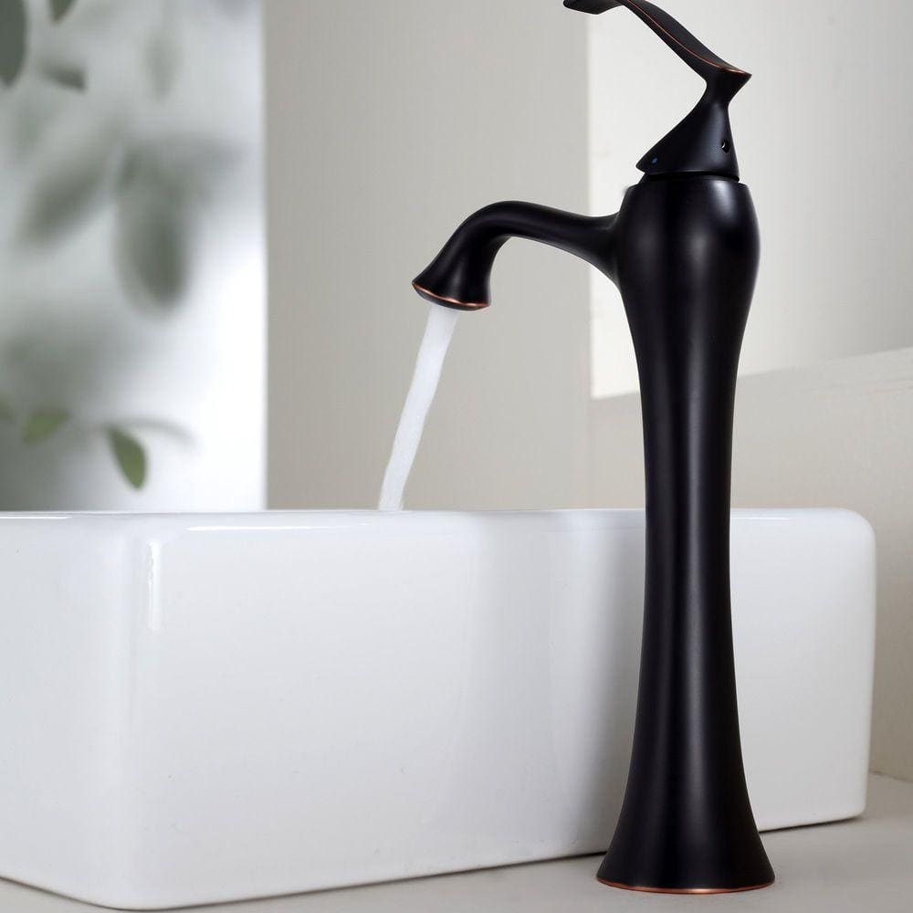 Modern Square Above-Counter White Ceramic Vessel Bathroom Sink