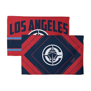 NBA Clippers Pick-N-Roll Cotton/Polyester Blend Fan Towel (2-Pack)