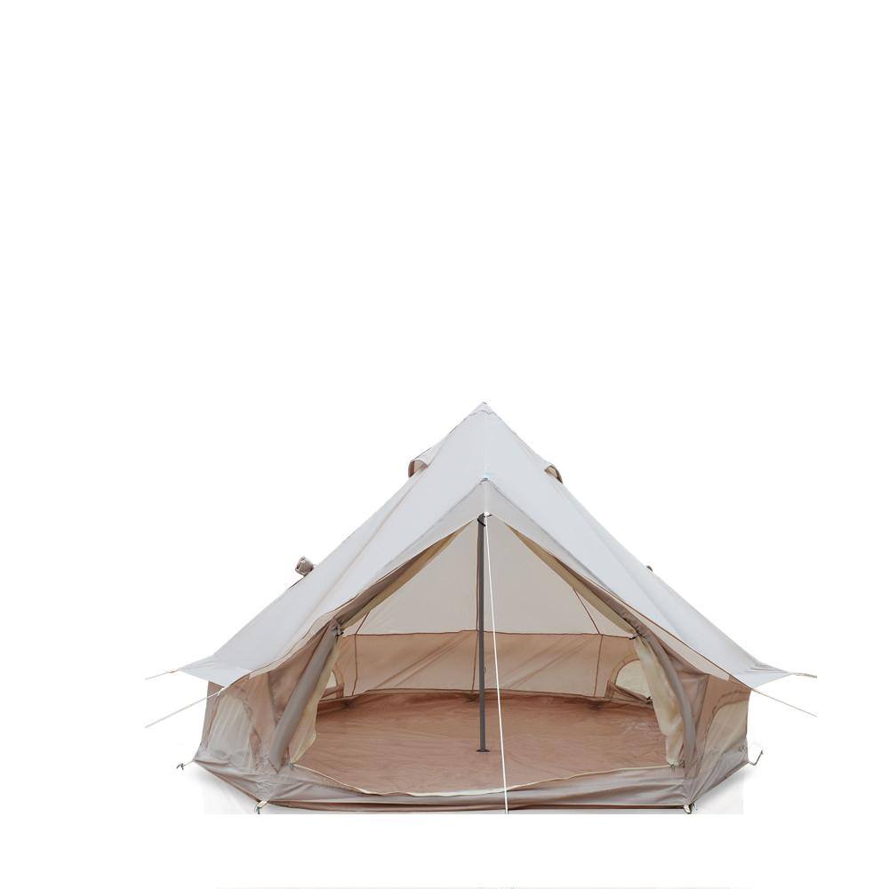 9.8x9.8 ft Metal Outdoor Camping Party Tent Spacious 9.8ft Yurt with Stove Jack 4 Season Oxford Hot Tent Shelter Green price history on PriceWatchPro