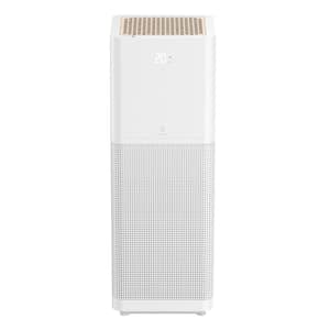 MTower White H13 True HEPA 4-Stage Filtration Air Purifier with Cypress Wood Filter, Captures 99.97% Fine Dust