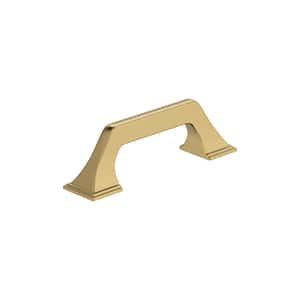 Exceed 3 in. (76mm) Modern Champagne Bronze Arch Cabinet Pull