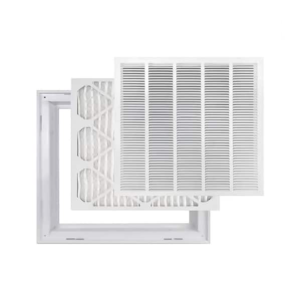 25 in. x 25 in. High Return Air Filter Grille with MERV 11-Filter Pre-Installed