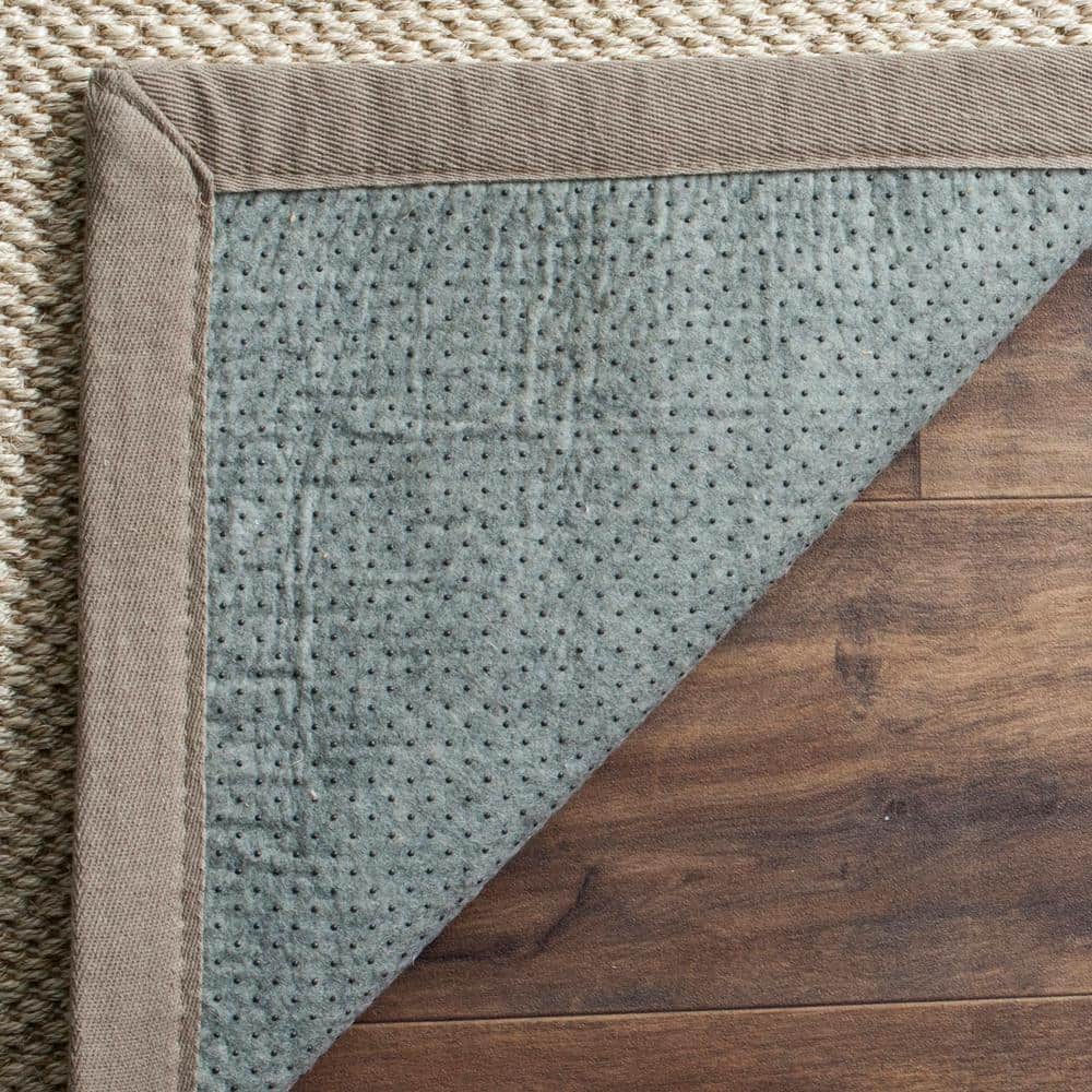 Hand-Knotted Marble/Khaki Viscose Rectangular Area Rug, 8' x 10'