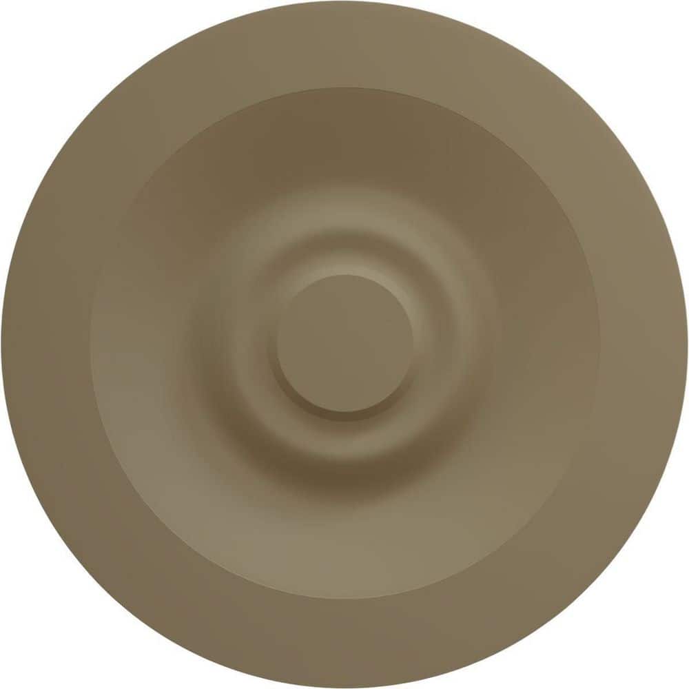 Bordeaux Primed White Polyurethane Ceiling Medallion, 22.63" Diameter