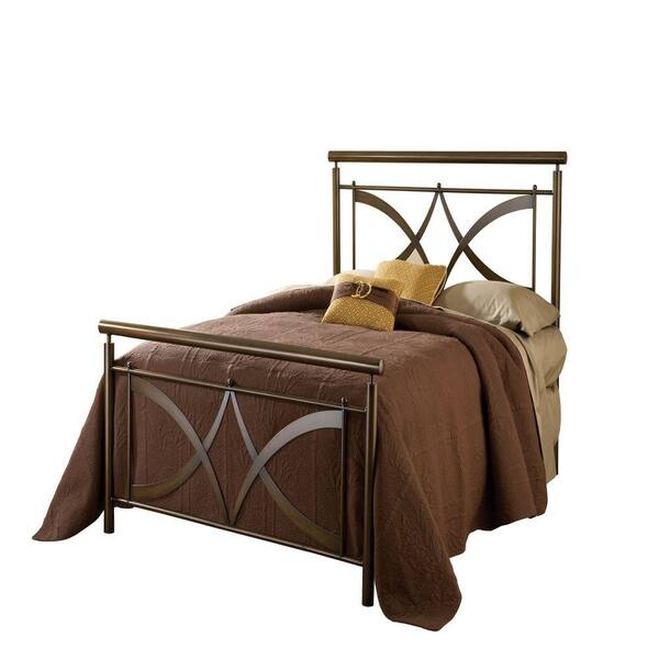 Hillsdale Furniture Marquette Brushed Copper Full-Size Bed-DISCONTINUED