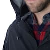 Cordova Renegade 2XL Flame-Resistant 2-Piece Rain Coat in Black with Corduroy  Collar and Detachable Hood R9632FRC2XL - The Home Depot