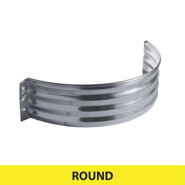 SHAPE PRODUCTS 37 in. W x 16 in. D x 12 in. H Steel Round Area Window Well