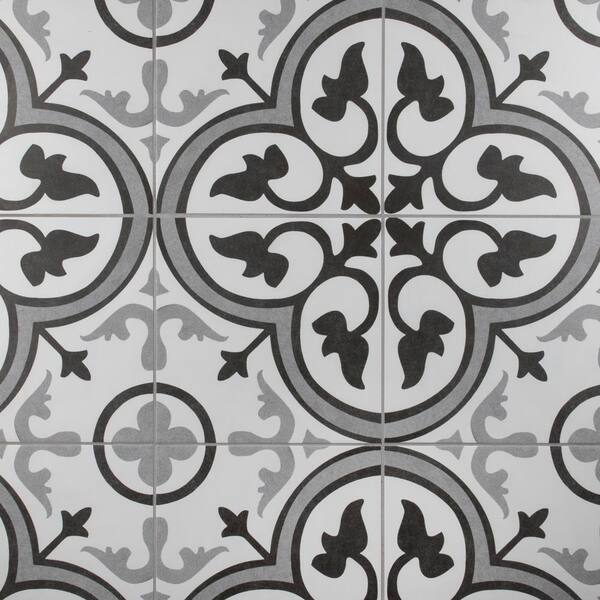 Merola Tile Amberes Azul II 13 in. x 13 in. Ceramic Floor and Wall Tile (15.85 sq. ft./Case) Merola Tile Amberes Azul II 13 in. x 13 in. Ceramic Floor and Wall Tile (15.85 sq. ft./Case)