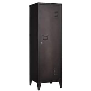 50" Storage Locker Cabinet Employee Lockers with 1 Door, Steel Lockers for Employees, Home Gym Office Garage