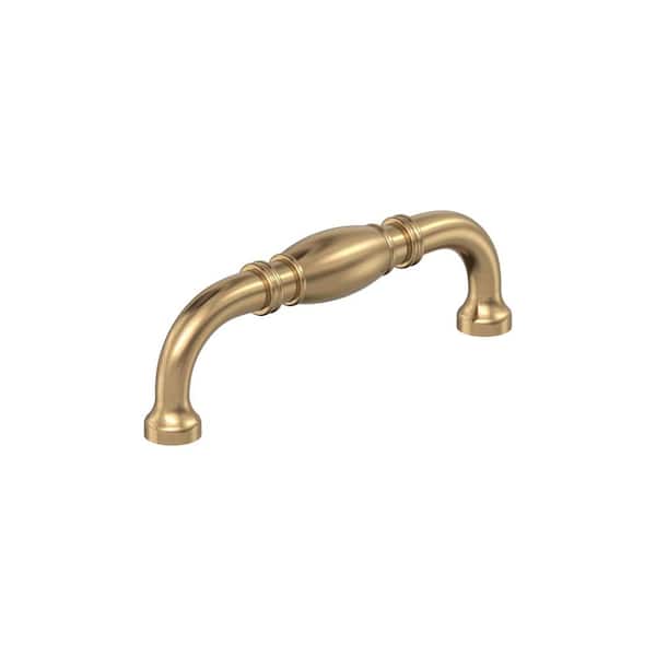 Amerock Granby 3-3/4 in. (96mm) Traditional Champagne Bronze Arch Cabinet Pull