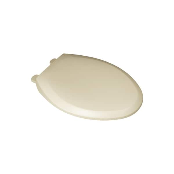 null Champion 4 Slow-Close Elongated Closed Front Toilet Seat in Bone