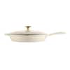 Tramontina Gourmet 12 in. Enameled Cast Iron Skillet in Latte with Lid -  Yahoo Shopping