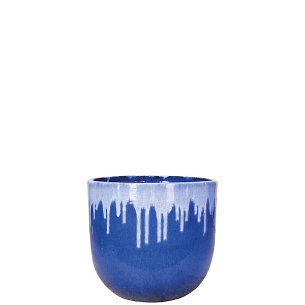 Unbranded 9 in. Cascade Sky Ceramic Pika Pot