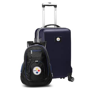 Steelers Deluxe 2-Piece Luggage Set