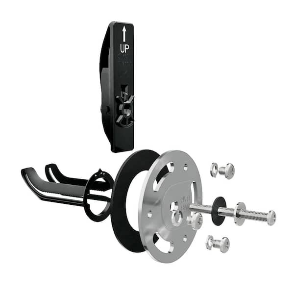 SecureMount 3.17 in. Stainless Steel Grab Bar Anchors in Chrome (2-Pack)