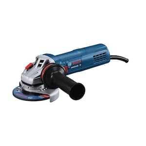 Corded 4-1/2 in. 10 Amp Ergonomic Angle Grinder with Paddle Switch