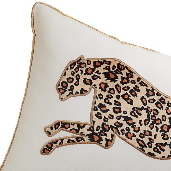 Monogrammed Leopard Pillowcase