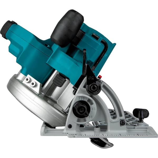 Makita 18V X2 LXT Lithium-Ion 36V Brushless Cordless 7-1/4 in. Circular Saw  AWS Capable Tool-Only XSH07ZU The Home Depot