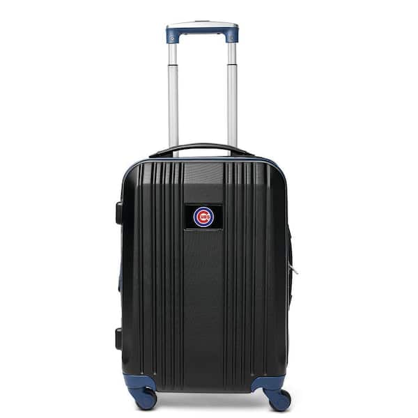 MLB Chicago Cubs 21 in. Red Hardcase 2-Tone Luggage Carry-On Spinner Suitcase